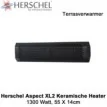 Herschel Aspect XL2 keramische terrasverwarmer 1300 Watt