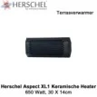 Herschel Aspect XL1 keramische terrasverwarmer 650 Watt