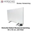 Herschel Select Bureauverwarming, 65 x 40 cm, 220 Watt