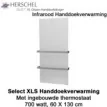 Herschel Select XLS Infrarood Handdoekverwarming 700 Watt