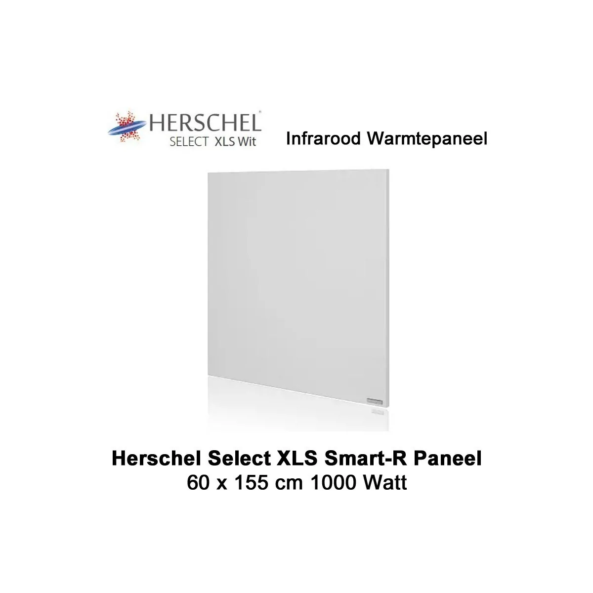 Herschel Select XLS Infrarood Paneel 1000 Watt 60 x 155 cm