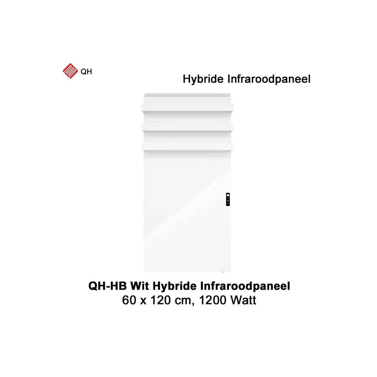 QH-HB Wit Hybride Infraroodpaneel 1200 Watt