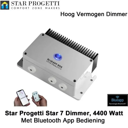 Star Progetti STAR7 Hoog vermogen dimmer tot 4400 Watt