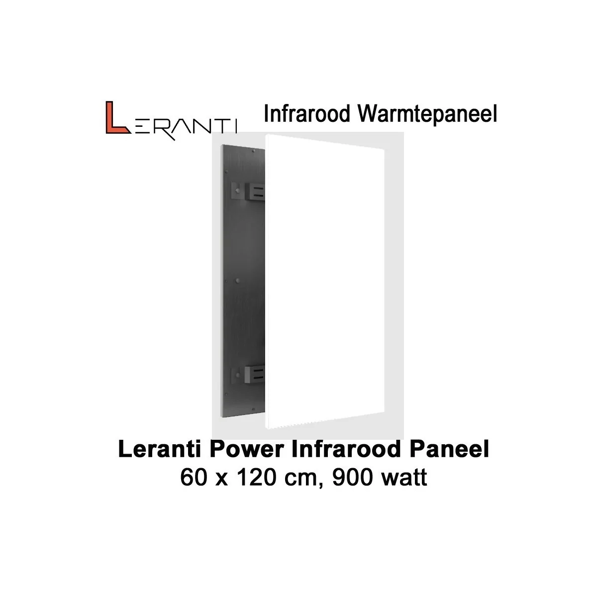 Leranti Power 900 Watt infrarood paneel, 60 x 120 cm