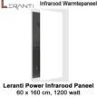 Leranti Power 1200 Watt infrarood paneel, 60 x 160 cm