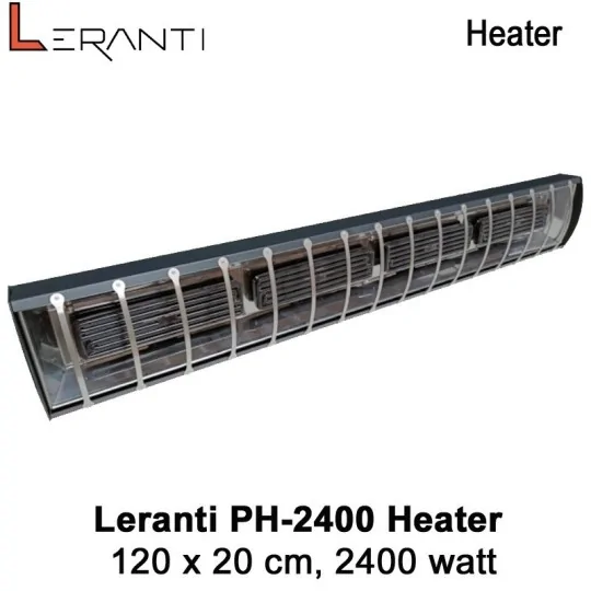 Leranti PH-2400 Heater 20 x 120 cm, 2400 Watt