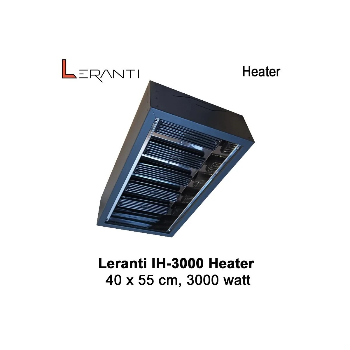 Leranti IH-3000 Heater 40 x 55 cm, 3000 Watt