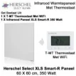 Herschel Select XLS Infrarood Paneel 350 Watt met T-MT thermostaat