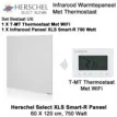 Herschel Select XLS Infrarood Paneel 750 Watt met T-MT thermostaat