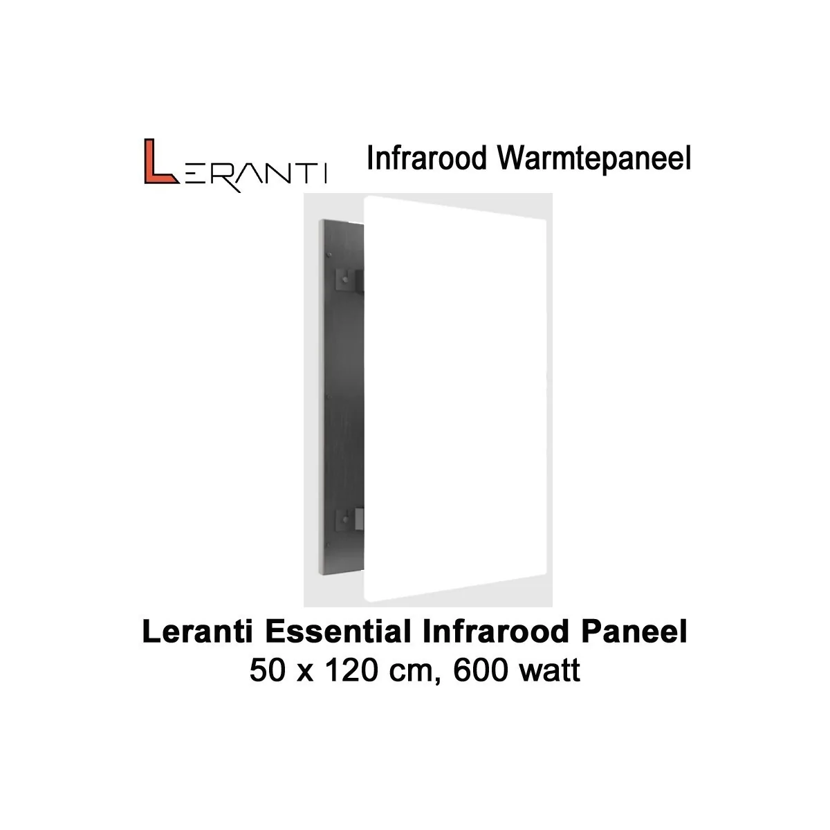 Leranti Essential 600 Watt infrarood paneel, 50 x 120 cm