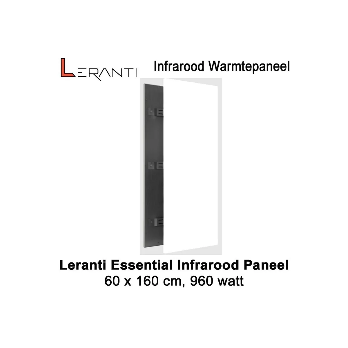 Leranti Essential 960 Watt infrarood paneel, 60 x 160 cm