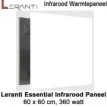 Leranti Essential 360 Watt infrarood paneel, 60 x 60 cm