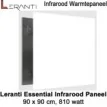 Leranti Essential 810 Watt infrarood paneel, 90 x 90 cm