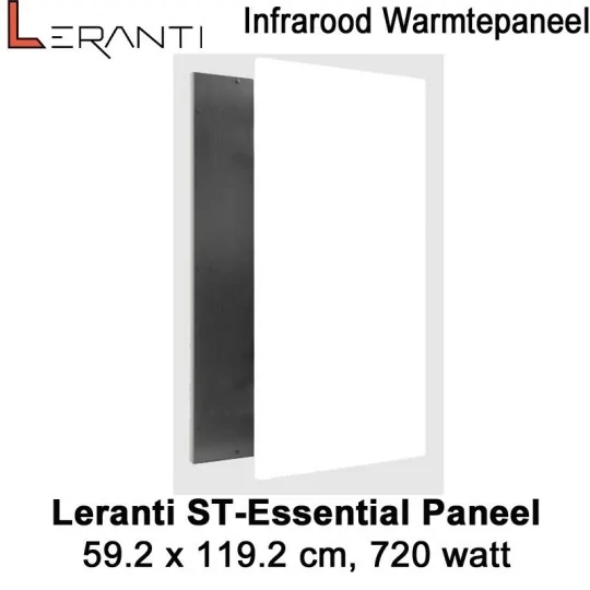 Leranti ST Essential 720 Watt infrarood paneel, 60 x 120 cm