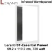 Leranti ST Essential 720 Watt infrarood paneel, 60 x 120 cm