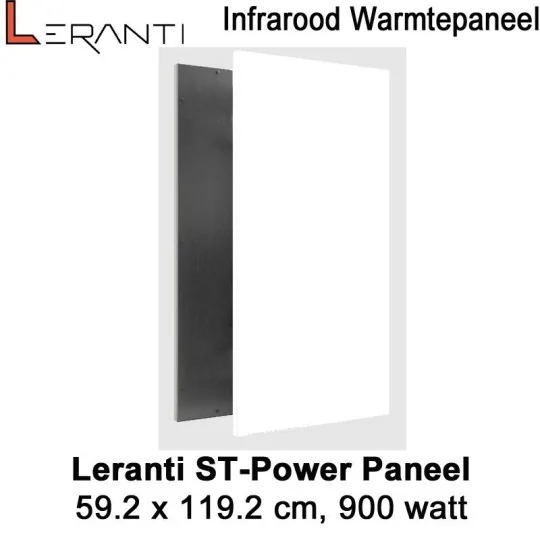 Leranti ST Power 900 Watt infrarood paneel, 60 x 120 cm