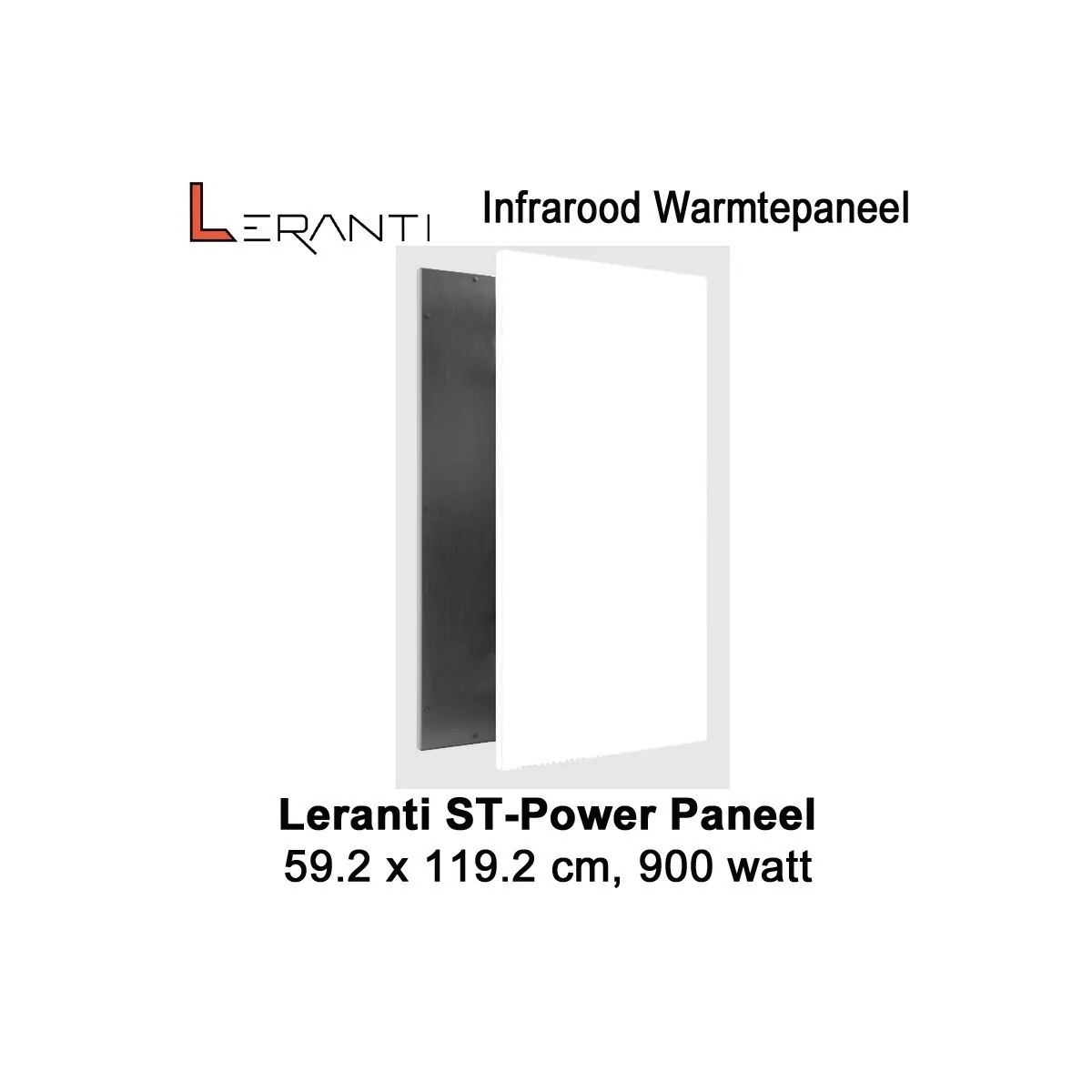 Leranti ST Power 900 Watt infrarood paneel, 60 x 120 cm