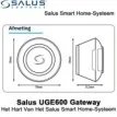 Salus Smart Home UGE600 Universele Gateway