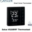 Salus VS20BRF Thermostaat zwart