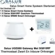 Salus Starterset UGE600 Home Gateway Met SQ610RF Quantum Thermostaat en SR600 of SPE600 Ontvanger