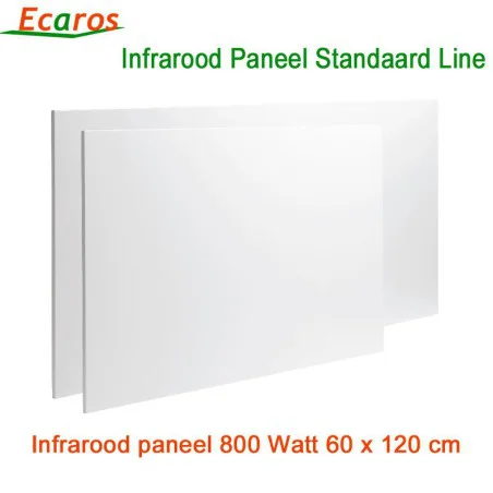 Ecaros Infrarood warmtepaneel 800 Watt 120x60 cm