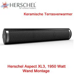 Herschel Aspect XL3 keramische terrasverwarmer 1950 watt