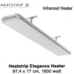 Heatstrip Elegance Heater 1800 watt
