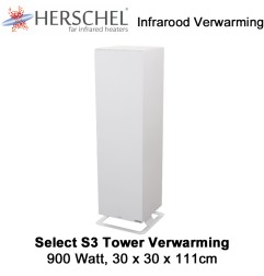 Herschel Select S3 Tower verwarming, 111 x 30 x 30cm, 900 Watt|Infraroodverwarmingonline