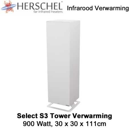 Herschel Select S3 Tower verwarming, 111 x 30 x 30cm, 900 Watt