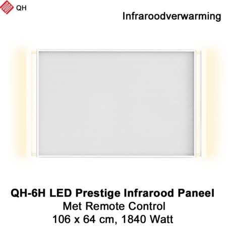 Infrarood panelen met led verlichting|Infraroodverwarmingonline