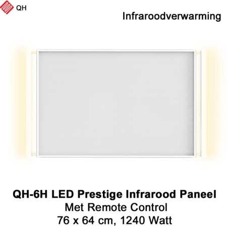 Infrarood panelen met led verlichting|Infraroodverwarmingonline