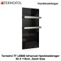 Termofol TF-LB800 Zwart Glas Infrarood Handdoekdroger Termofol TF-LB800 Zwart Glas Infrarood Handdoekdroger