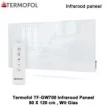 Termofol TF-GW700 Wit glazen infrarood paneel
