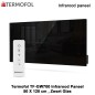 Termofol TF-GB700 Zwart glazen infrarood paneel Termofol TF-GB700 Zwart glazen infrarood paneel