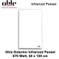 Ohle Sotermo infrarood paneel 670 Watt, 40 x 150 cm