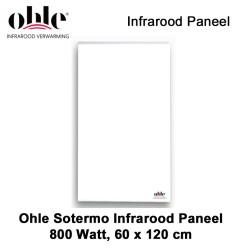 Ohle Sotermo infrarood paneel 800 Watt, 60 x 120 cm