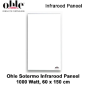 Ohle Sotermo 1000W infrarood paneel, 60 x 150 cm
