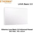 Etherma Lava Basic 3.0 infrarood paneel 900 Watt 160 x 62 cm