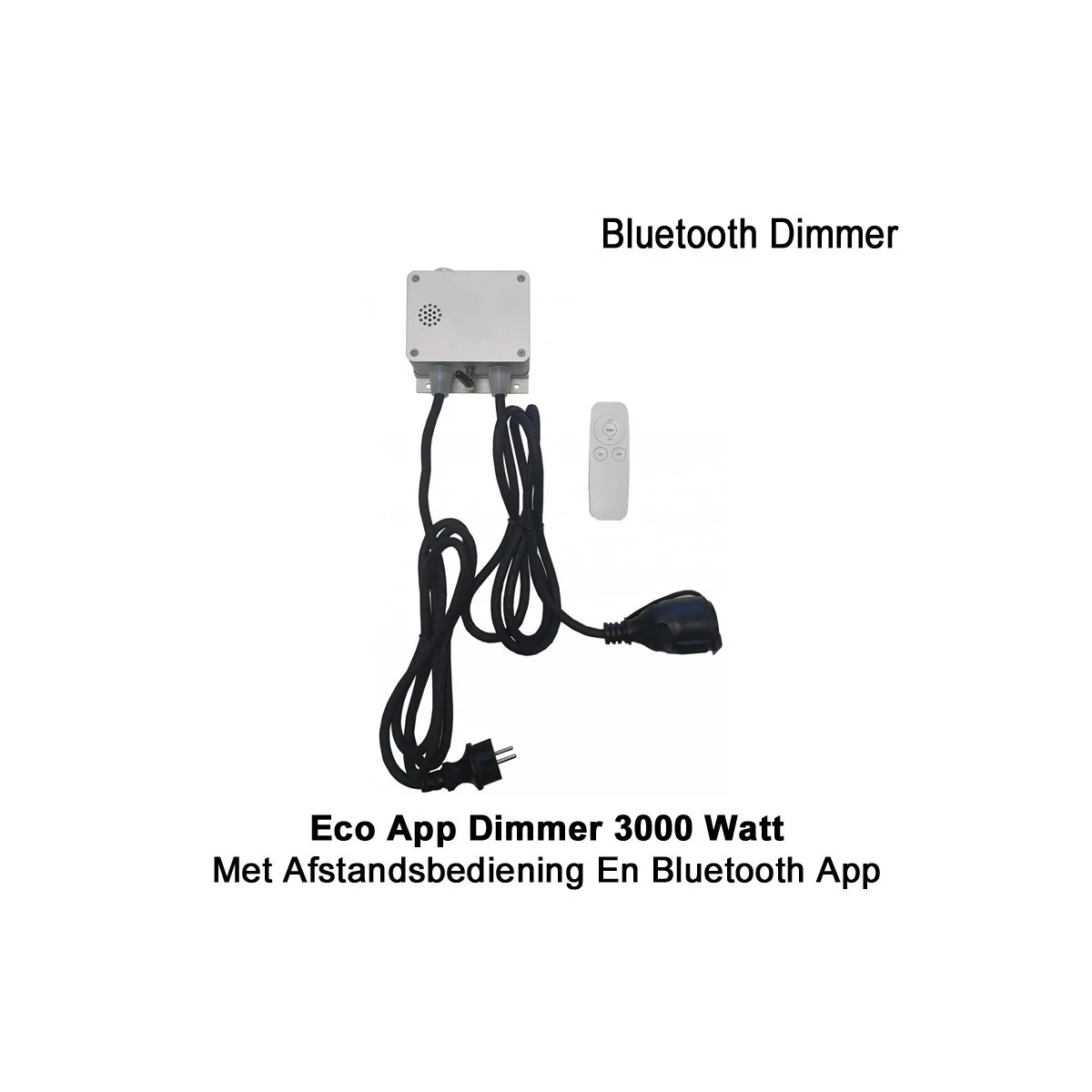 Dimmer 3000 Watt met Afstandsbediening en Bluetooth App