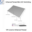 VH Livorno LED 1200 Watt infraroodpaneel 63 X 74 cm met Wifi thermostaat