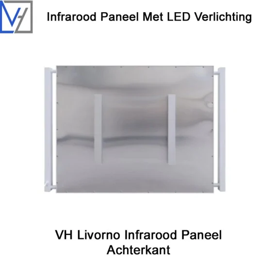VH Livorno LED 1800 Watt infraroodpaneel 63 X 104 cm met Wifi thermostaat