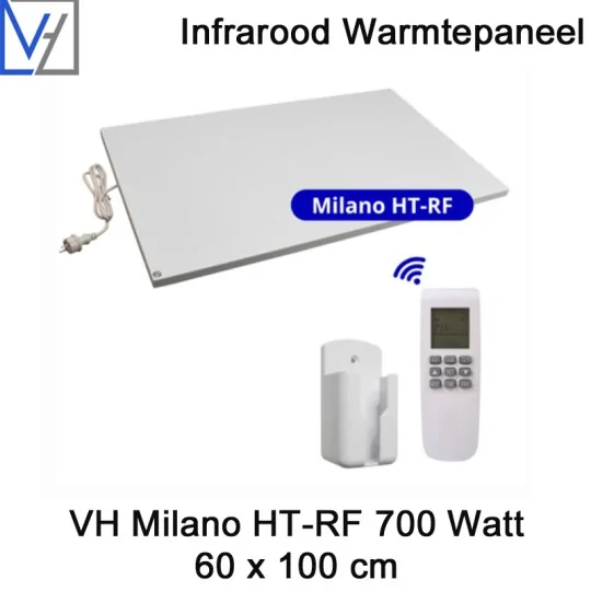 VH Milano HT-RF 700 Watt Infrarood Paneel, 60 x 100 cm