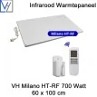 VH Milano HT-RF 700 Watt Infrarood Paneel, 60 x 100 cm