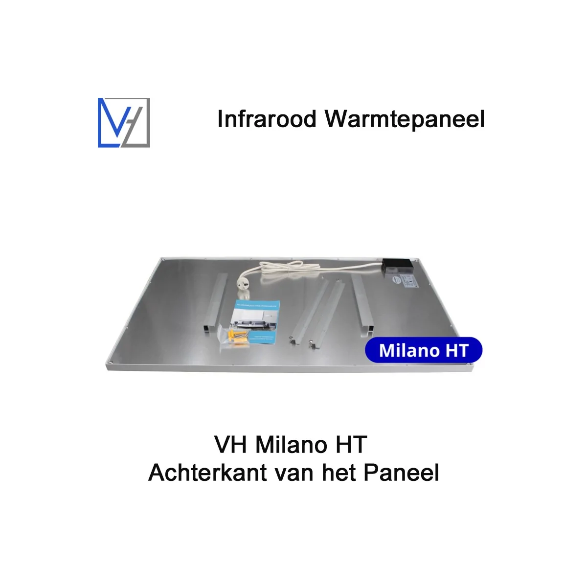 VH Milano HT 400 Watt Infrarood Paneel, 30 x 100 cm