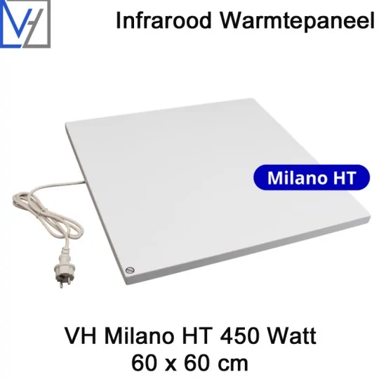 VH Milano HT 450 Watt Infrarood Paneel, 60 x 60 cm