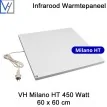 VH Milano HT 450 Watt Infrarood Paneel, 60 x 60 cm