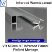 VH Milano HT 700 Watt Infrarood Paneel, 60 x 100 cm