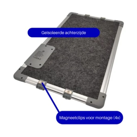 VH Infrarood Bureau Verwarmer 215 Watt - 60 x 60 cm