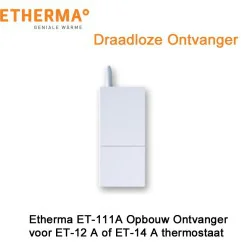 Etherma ET-111A ontvanger voor ET-14A thermostaat