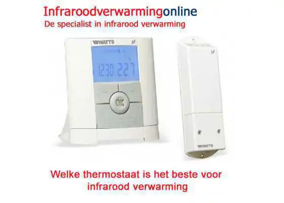 Welke thermostaat kiezen voor infrarood verwarming